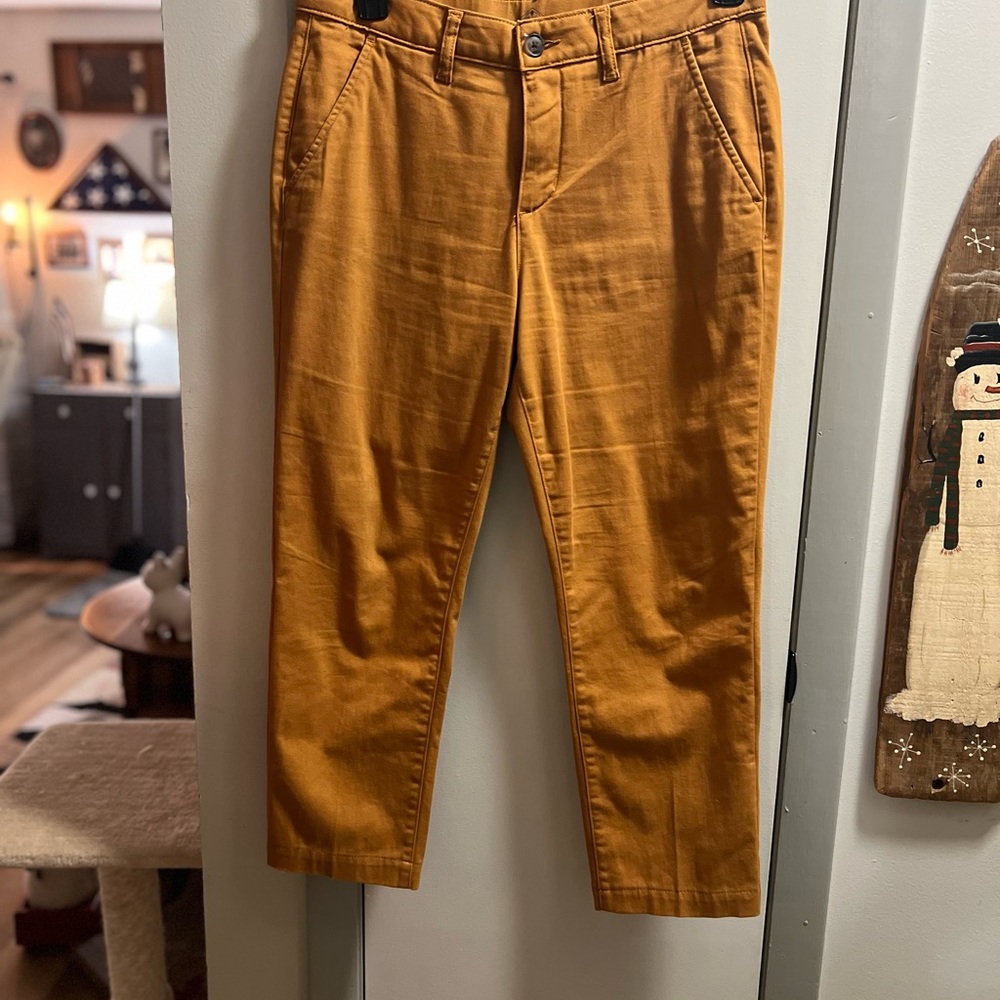 St. John's Bay Women's Orange Ankle Jeans